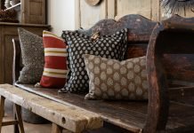 Angela Pilloud’s Favorite Things at New Americana Home Holly Kuhn Legacy pillow collection