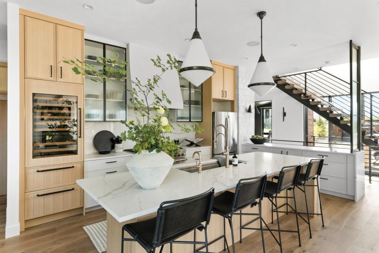 Work Shop Colorado home's kitchen