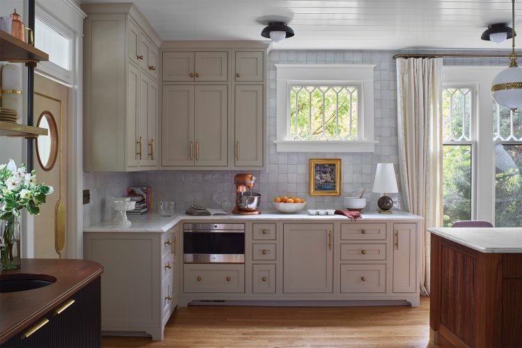 Kitchen cabinets