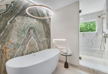 A Ken Caryl Bathroom Remodel by Signature Designs Tub and shower