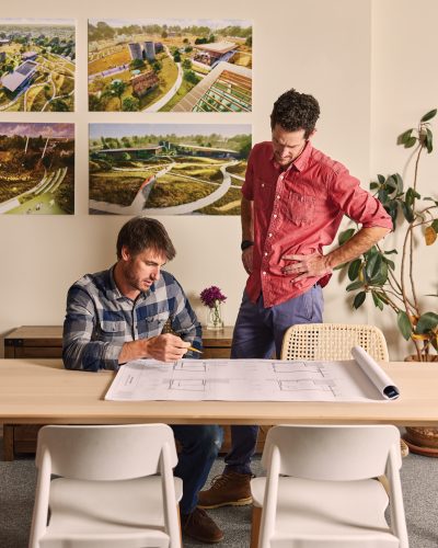 Morgan Law and Steve Scribner