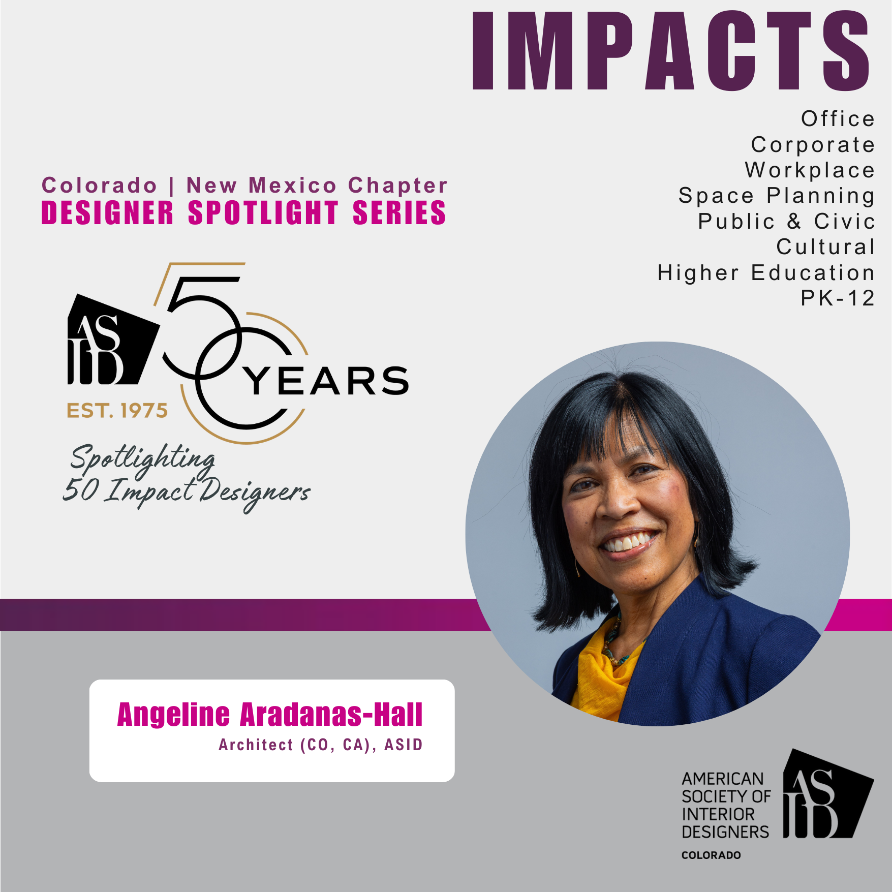 ASID-Top-50-9 Angeline Aradanas-Hall Teaser Angeline Aradanas Hall