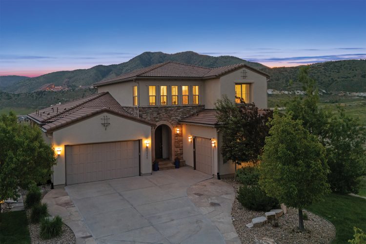 Exterior of a home in Lakewood, CO.