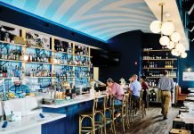 FAM Design’s Restaurant Revival Blue Island Oyster Bar Interior.