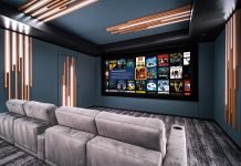 Quality Audio Video Creates Seamless Smart Home Experiences Entertainment system inside a home by QAV.