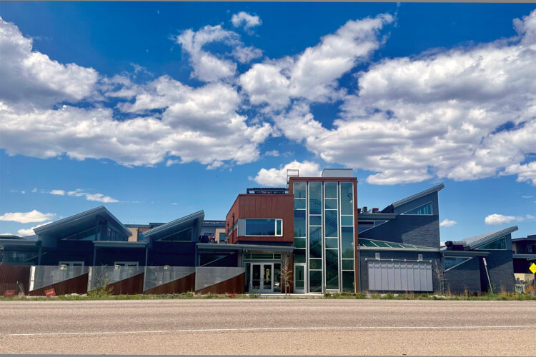 The Groundworks Art Lab in Boulder is solar-powered and has a ground source heat pump.