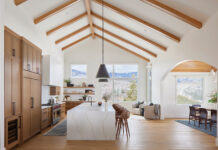 White Space Rising The homeowners asked Collective Design to design refined Scandinavian-style interiors for their home in Silverthorne.