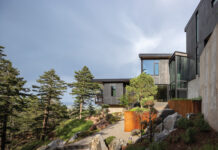 Follow Architecture Designs Homes Rooted in Nature Exterior shot of the home by Follow Architecture.