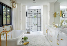 A Cherry Hills Village Bathroom Finds Elegance in Marble The bathroom designer by Coeur.