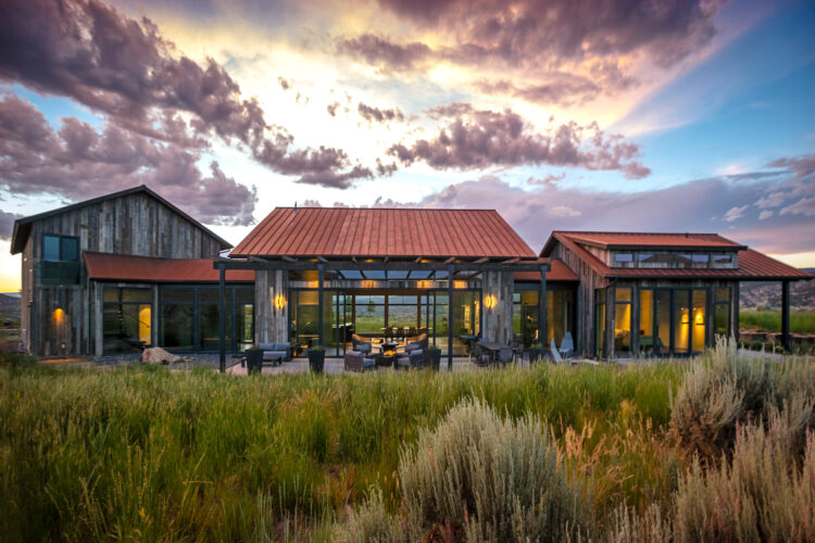 Exterior of a property in Eagle Colorado.
