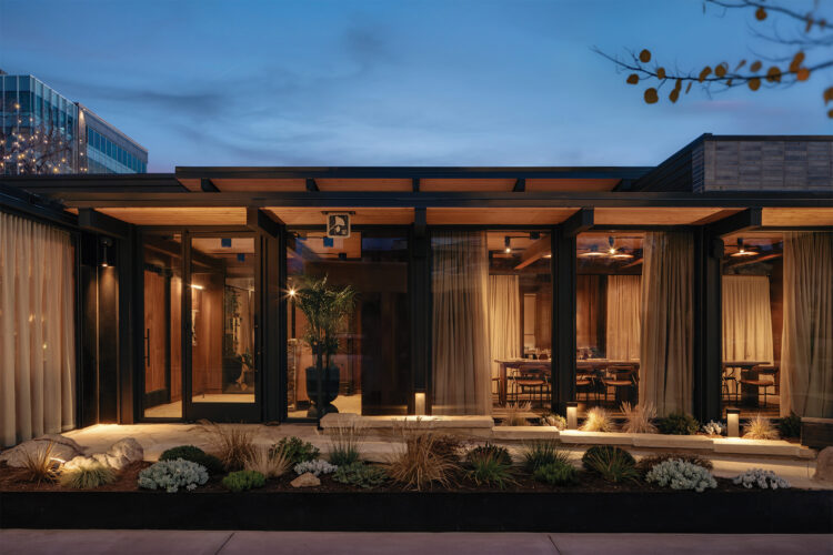 Exterior of Uchiko.